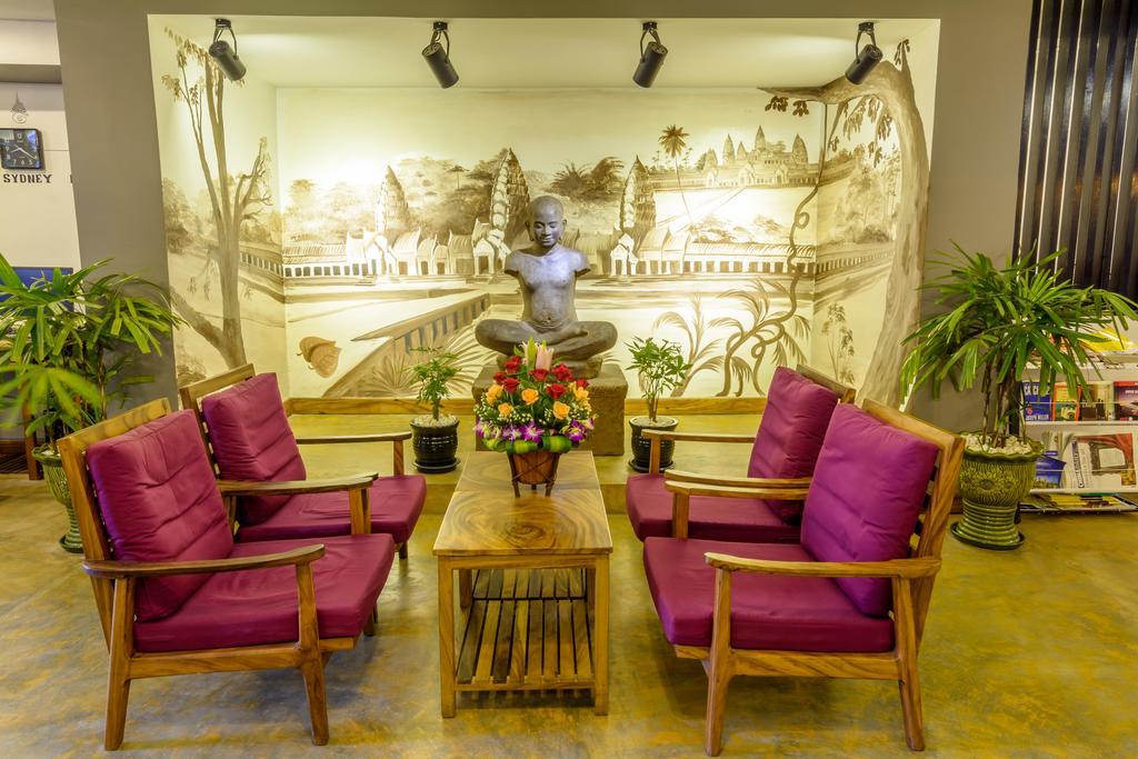 Double Leaf Boutique Hotel Phnom Penh Exterior foto
